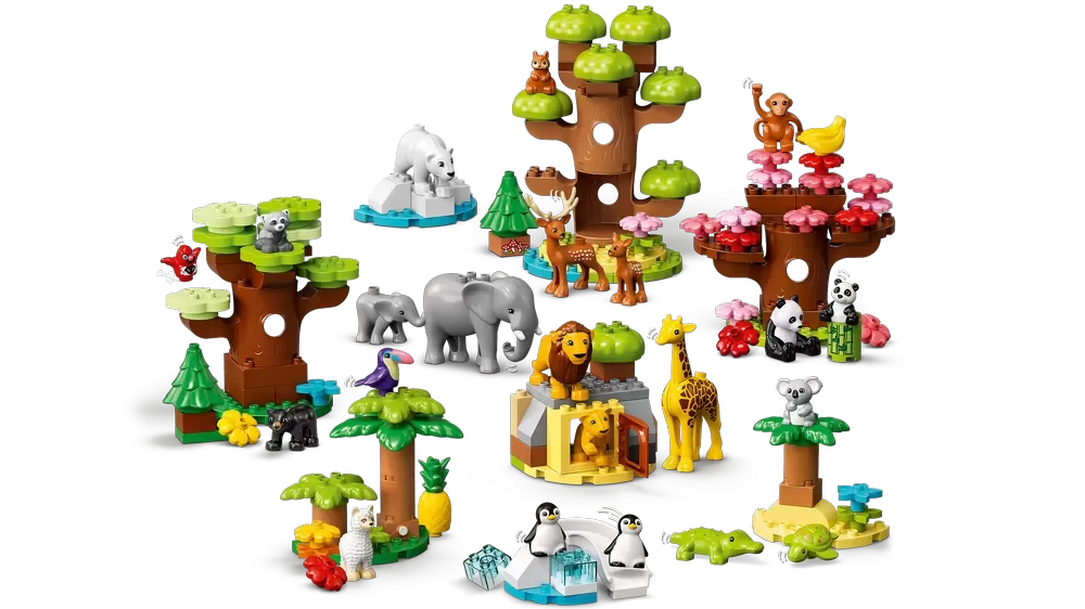 LEGO 10975 DUPLO ANIMALES SALVAJES DEL MUNDO - Imagen 15