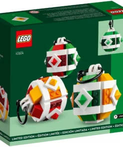 Alternative view of LEGO Edición Limitada 40604 Set de decoración de adornos navideños