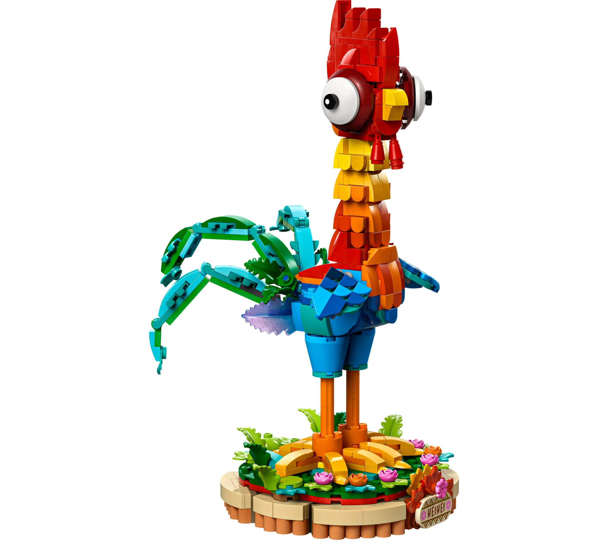 LEGO® | Kit de modelo Disney Moana Heihei de 566 piezas - Pollo colorido - Imagen 3