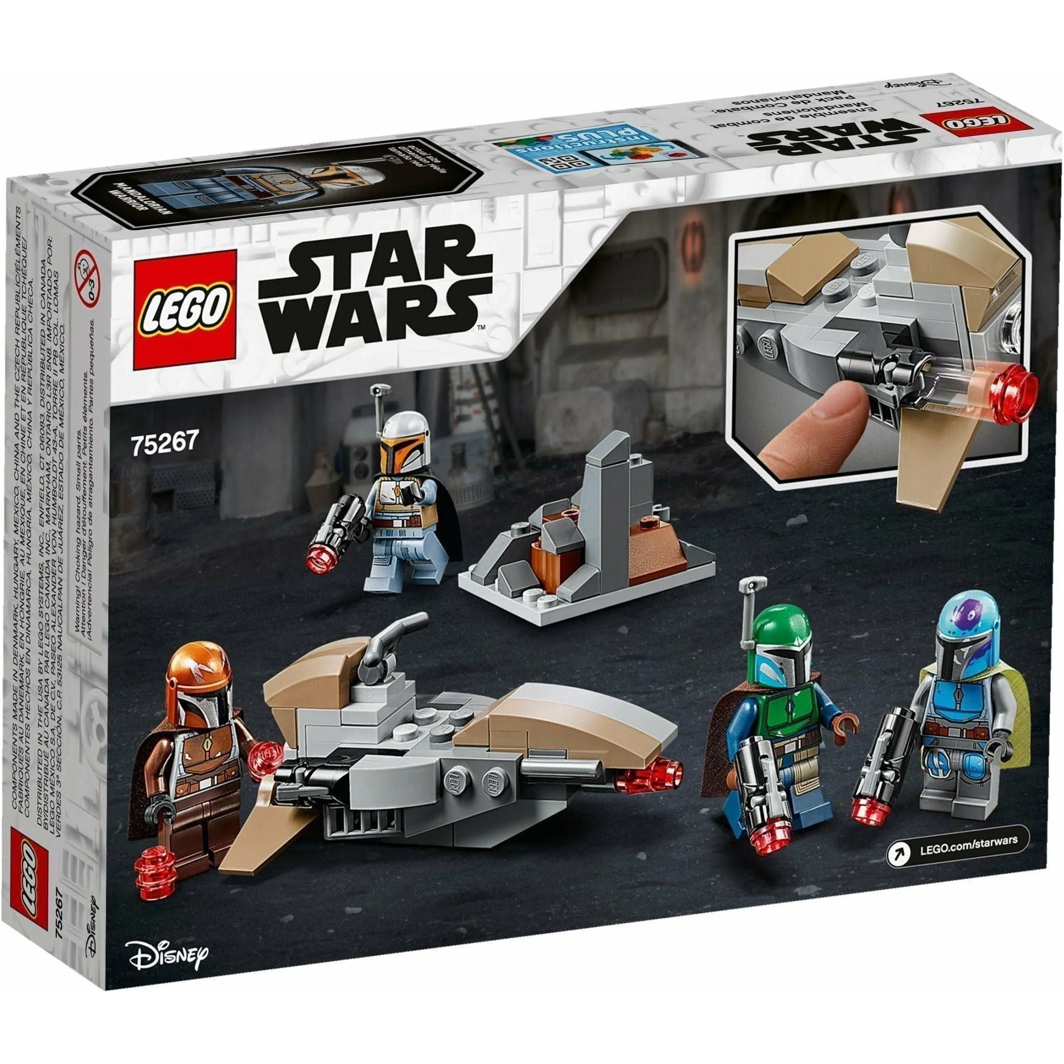 LEGO Star Wars 75267 Paquete de Batalla Mandaloriana - Imagen 4