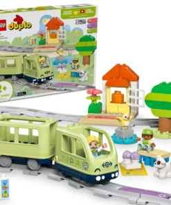 LEGO DUPLO Town Set de tren de aventuras interactivo de 57 piezas 10427