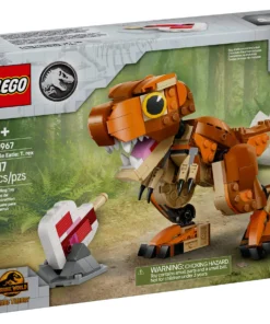 Alternative view of LEGO Jurassic World Kit de construcción del Pequeño Eatie T.rex de 317 piezas - 76967