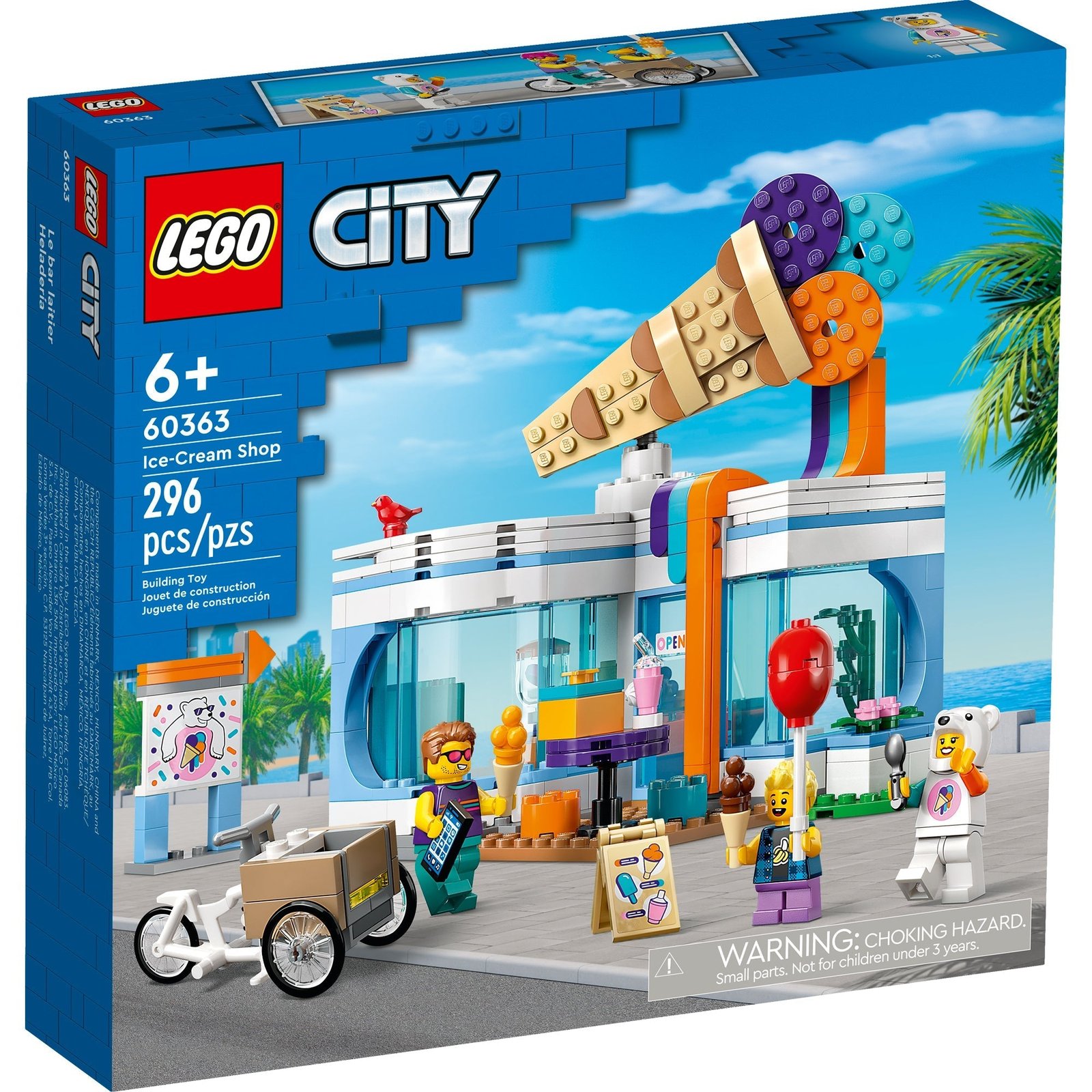 LEGO City Heladería, 60363, A partir de 6 años, 296 piezas - Imagen 2