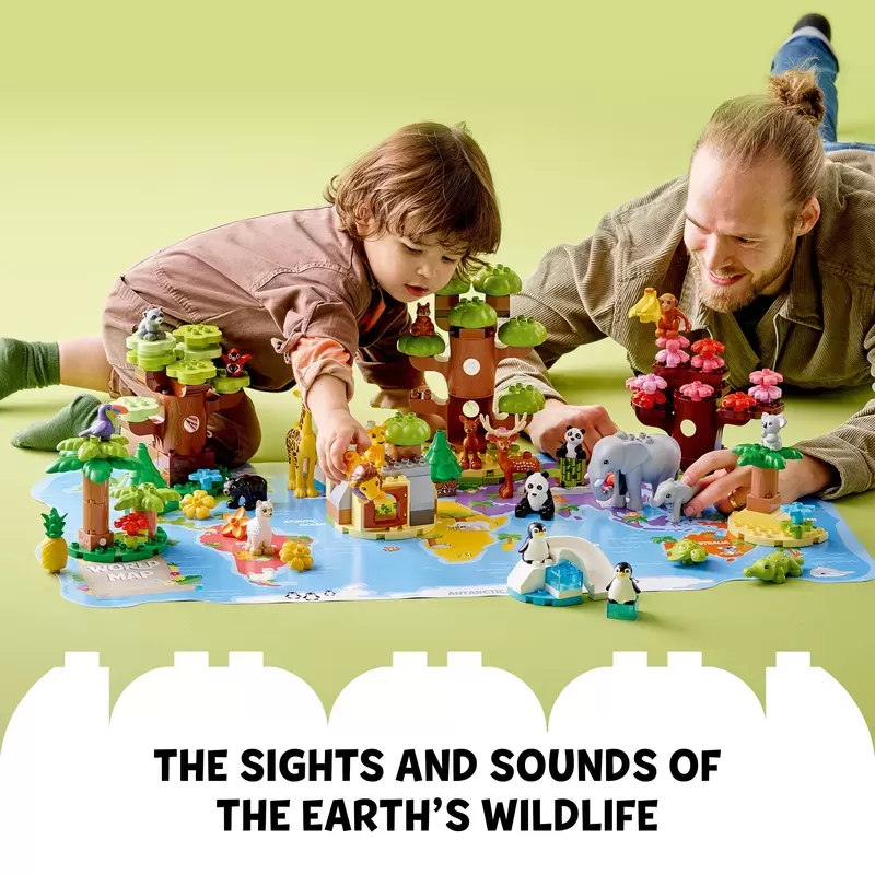LEGO 10975 DUPLO ANIMALES SALVAJES DEL MUNDO - Imagen 10