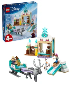 LEGO Disney Frozen Anna y Kristoff: La mágica aventura en trineo, 192 piezas