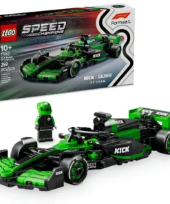 LEGO Speed ​​Champions KICK Sauber F1 Team C44 Vehículo de juguete, coche de carreras 77247